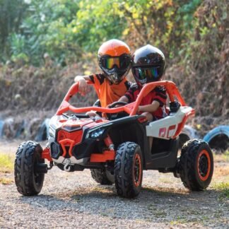 COCHE BUGGY 24V CAN-AM MARVERICK UTV, 4X200W, NARANJA -  INDA262-LEG6951036